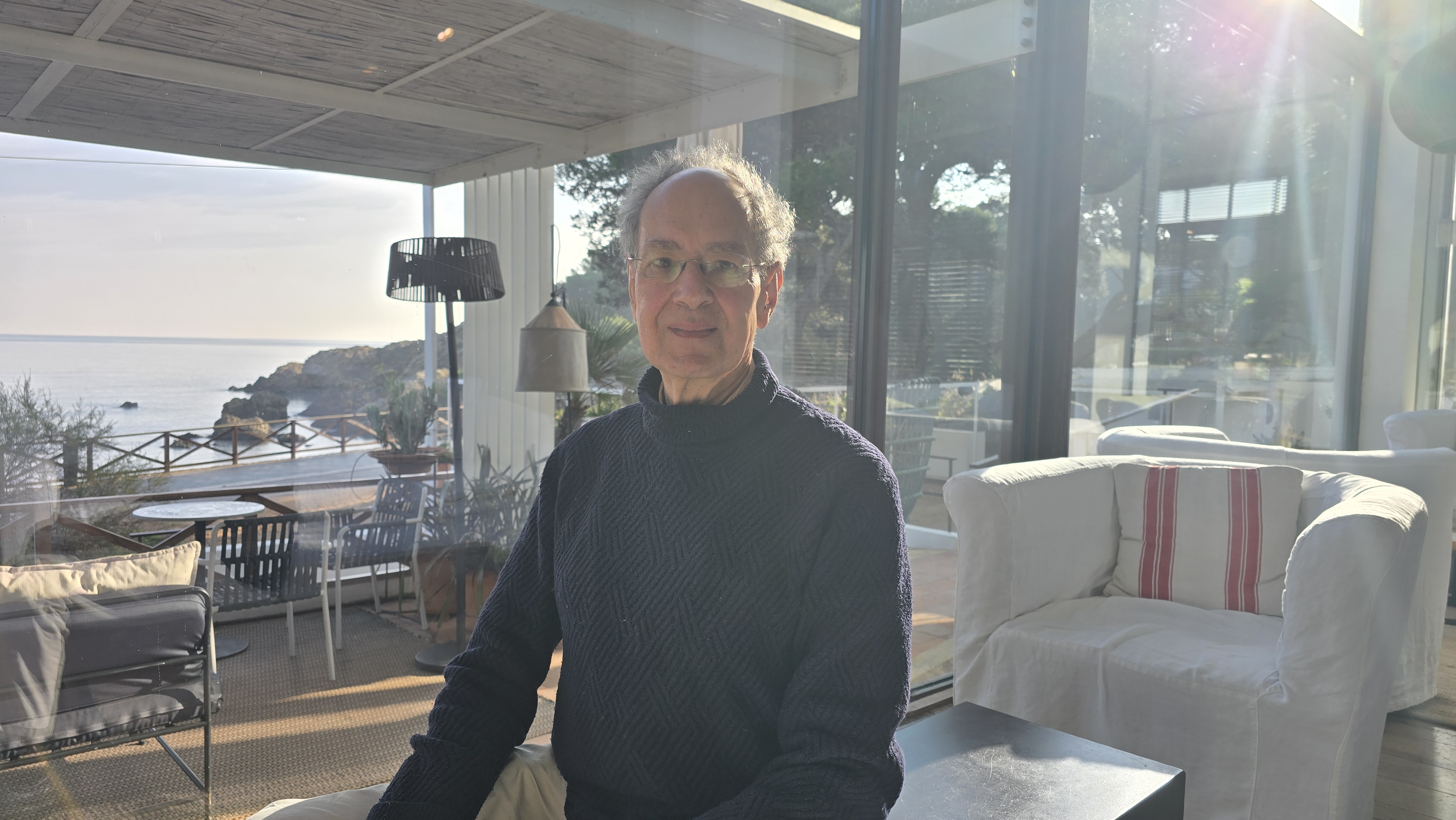 Dr Stephen M. Marcus at Empúries, Spain